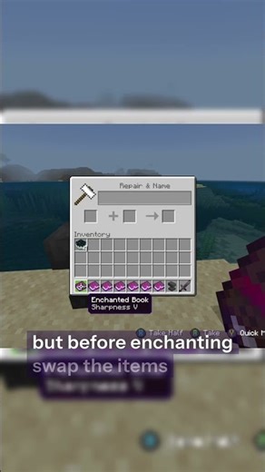 ⚔️ OP Sword Minecraft Bedrock/Java Tutorial