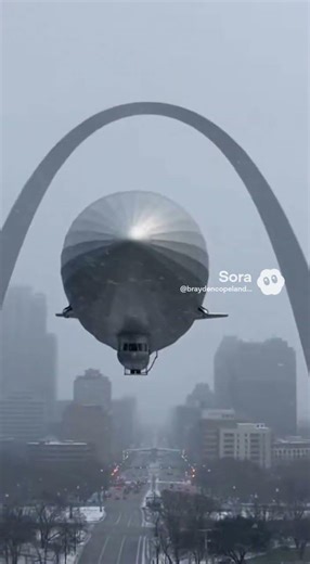 Zeppelin airship blimp.