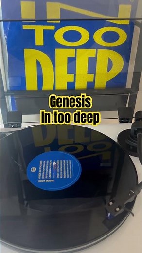 In too deep #genesis #vinyloftoday #vinyl #philcollins #vinylcommunity #britishmusician
