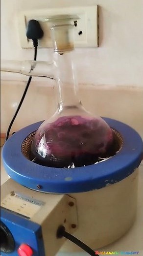 Distillation of Water with KMnO₄ | Chemistry Practical Short