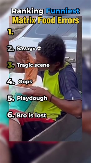 Ranking the Worst Food Mistakes in The Matrix