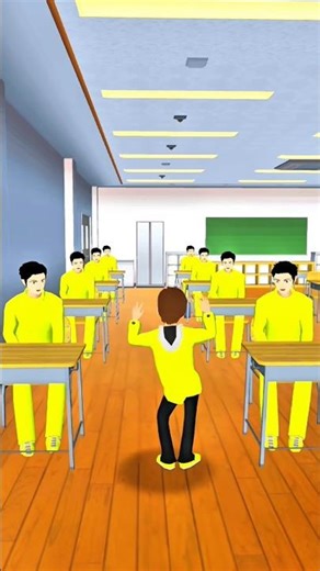 chicken wing chicken wing #sakuraschoolsimulator​ #sakura​#shorts​.