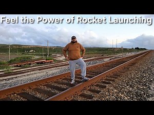 Feel the Power and sound of Rocket Launching, SpaceX Falcon 9 Rocket Launch Experience