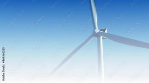 power turbines generating clean renewable energy for sustainable development High voltage wind energies and clean energy sources produced on earth and sky background