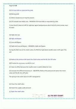 BACKFLOW PREVENTION ASSEMBLY TESTER EXAM NEWEST 2024 ACTUAL EXAM COMPLETE 2 VERSIONS 300 QUESTIONS