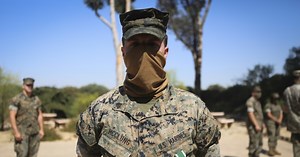 Miramar Marine honored after disarming sailor who pointed rifle at women and children