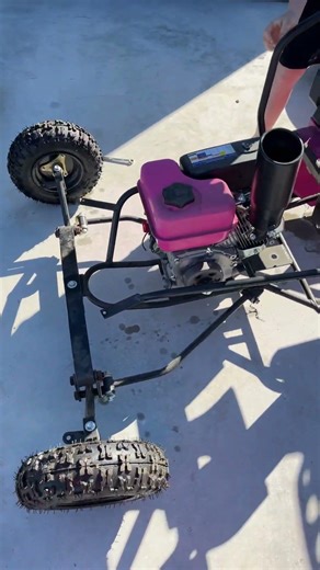 Tracked rat rod jeep power wheels