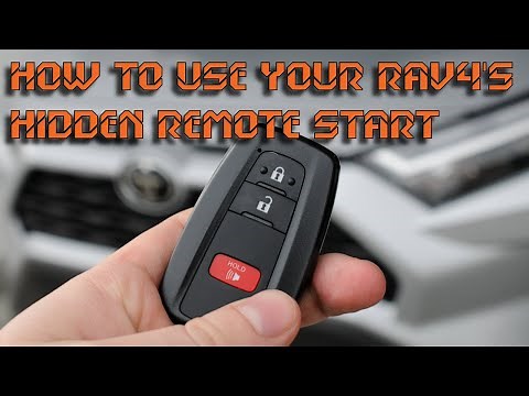 How to use your Rav4's Hidden Remote Start