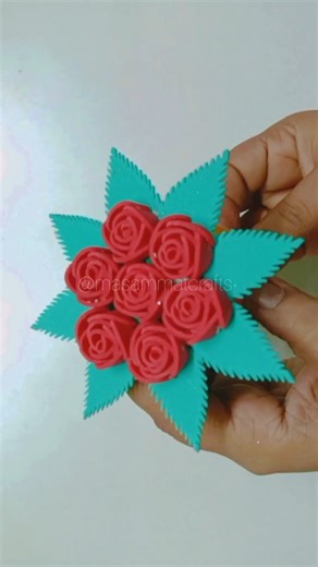 Waste material Craft / Flower Making #shortvideo #ytshorts #diy #masammatcrafts
