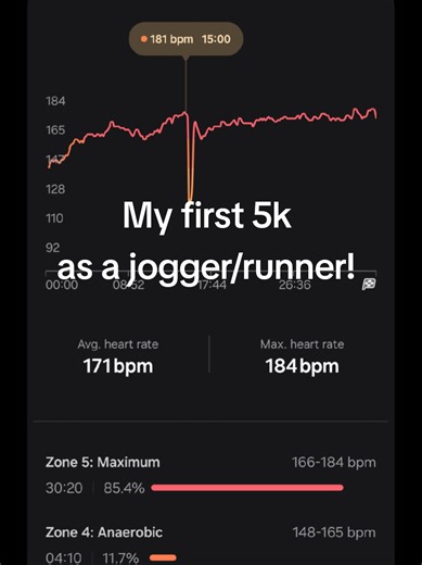 I did it! #first5k #running #slowafrunclub | running