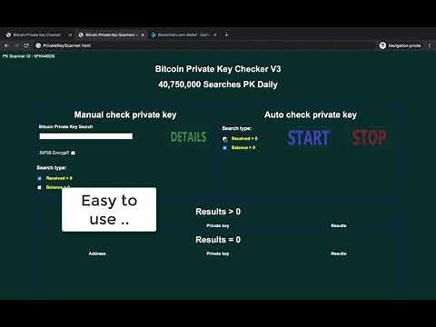 Bitcoin Private Key Checker