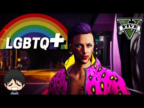How to look like a LGBTQ+ character in GTA 5 online (GAY CHARACTER - TRANS CHARACTER)