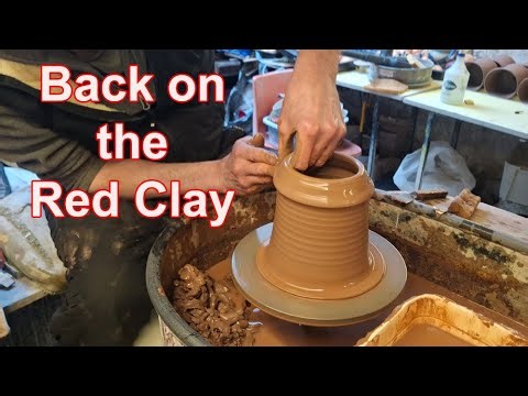 Making Terracotta Plant Pots.