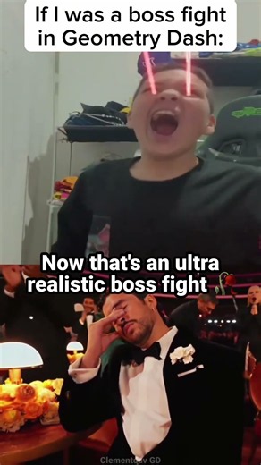 Ultra realistic boss fight 😭✌️