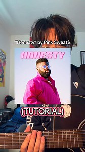 Honesty by Pink Sweat$ – Guitar Tutorial (4 Chords, Plucking)