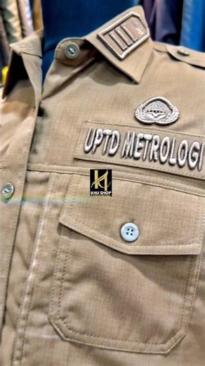 Seragam PDL Khaki Exclusive dengan kain pilihan terbaik dan bordir timbul mantulsss❤️ #seragamkhaki