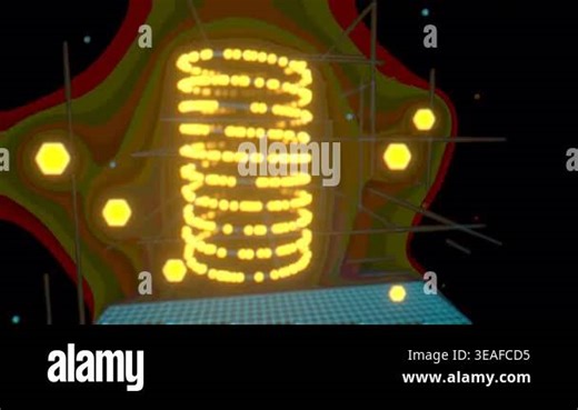 Enterprise Cybersecurity Dashboard & Analytics Hub - Clean VFX Overlay Stock Video Footage - Alamy