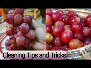 How To Clean Grapes Properly To Remove Pesticides And Chemicals