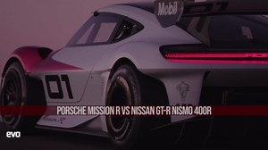 Porsche mission R v/s Nissan GT-R nismo 400R