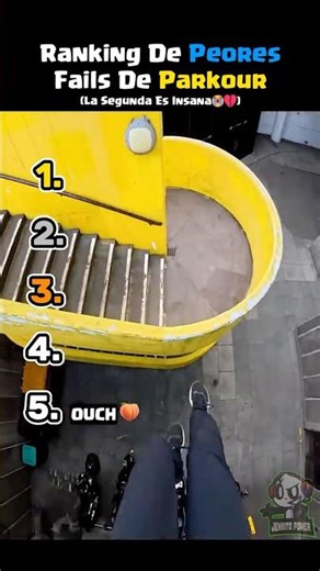 TOP 5 PARKOUR FAIL MOMENTS (Parody in Spanish) Spooky Cactus Shorts IN SPANISH #shorts #humor