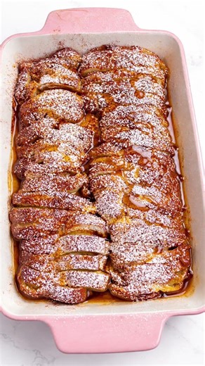 Easy baked French toast casserole—