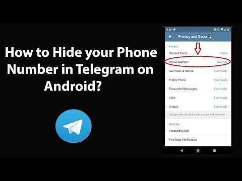 How to Hide your Phone Number in Telegram on Android?