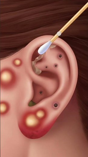 asmr ear cleaning #asmr #earcleaning #shorts