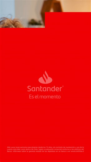 54K views · 55 reactions | Más Lucas Joven es la Cuenta Vista para jóvenes desde los 12 años  ¡Tu hijo descarga la App Santander, tú solo autorizas! | Banco Santander Chile | Facebook