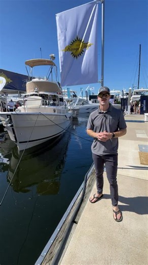 1K views · 125 reactions | The R-31 CB is a favorite of those who love interior comfort and cruising features combined with diesel inboard power. Its iconic design draws attention wherever she roams. Come to the Fort Lauderdale International Boat Show and step aboard this beautiful tug! #FLIBS #RangerTugs | Ranger Tugs | Facebook