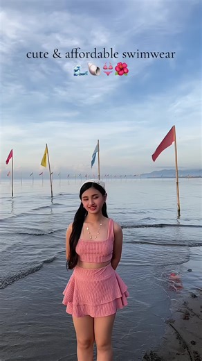 It's summer time!☀️ This two-piece gives just the right vibe—stylish, comfy, and not too revealing!🌸 Rock the beach with confidence and feel sexy without showing too much.🌊✨ #SummerSwimwear #StylishAndComfy