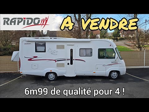 For Sale: Rapido 9086DF 4-seater motorhome, tow bar, double floor, 76,000km!