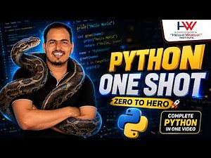 Python Full Course For Beginners | Python Tutorial with Notes & Practice Questions