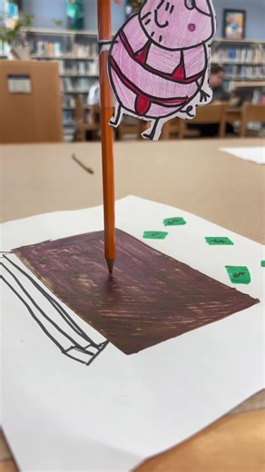 we got kind of bored in study #fyp #daddypig #poledancer #relatable #funny