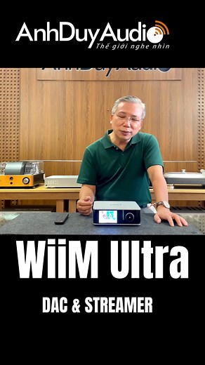 Đầu phát streaming nhạc số WiiM Ultra tích hợp DAC 32-bit/384kHz, Wi-Fi 6E kết nối Internet tốc độ vượt trội, công nghệ DLNA, Chromecast, Bluetooth 5.3, hỗ trợ ra lệnh bằng giọng nói thông qua Remote tương tác trực tiếp với các nền tảng trợ lý ảo như Google Assistant, Amazon Alexa. WiiM Ultra dùng App điều khiển trên Smartphone stream nhạc trực tuyến từ các trang nhạc Hi-Res hàng đầu thế giới như Qobuz, TIDAL, Spotify, Amazon Music, Deeze...thiết lập hệ thống âm thanh đa phòng đồng bộ phát nhạc 