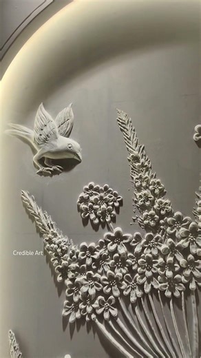 Amazing 3D Wall Relief Art by Credible Art @credibleart #credibleart