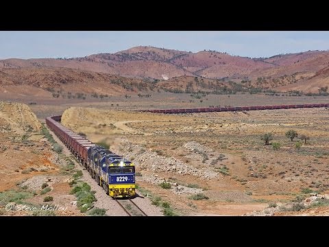 BIG Coal Trains in South Australia's North