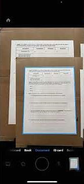 Adobe Scan for submitting printed pages