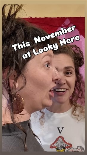 Looky Here on Instagram: "Mama mia! Theres too much to even put in a 90 second video! The best way to keep up with all of the many different Looky Here classes and events is to check our website calendar, come in and pick up our monthly event calendar or subscribe to our substack newsletter! Thanks Bella at GCTV for helping get the word out with videos!! @greenfieldctv @slit_her.io 🎥"