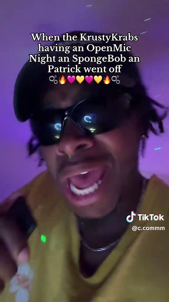 SpongeBob and Patrick's Epic Open Mic Night