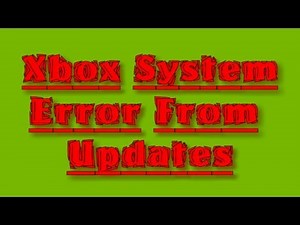 Xbox one System Status Update Failure Review