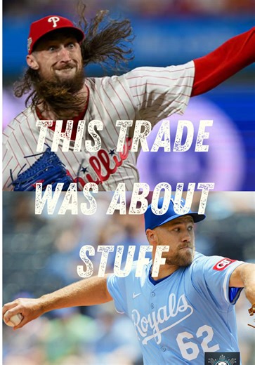 This Phillies Royals trade wasn’t about ERA; it was about arsenals. Kansas City gets Matt Strahm, a finished bullpen weapon with four pitches and no platoon issue. Philadelphia gets Jonathan Bowlan, a 95–96 mph arm with modern fastball traits, a gyro slider, and a starter-shaped mix they can develop. One team bought certainty. The other bought upside. Who won this trade: the elite reliever or the starter-profile arsenal? #MLB #Baseball #BaseballTiktoks #Pitching #Pitchers