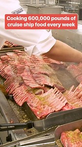 This is how chefs on this #cruiseship prepare 600,000 pounds of food for passengers every week. #travel #vacationfood | Insider Food