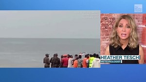 A plane crash killed several passengers. There were thunderstorms in the region at the time of the crash. Fortunately some passengers were rescued. @weatherchannel | Heather Tesch