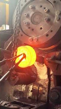 Inside the forging factory The Metal Gets Thinner With Every Pass power hammer hit #manufacturing