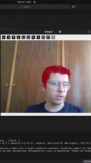 Change Your Hair Color Using AI (Python + MediaPipe) #Python #MediaPipe #AI #HairSegmentation