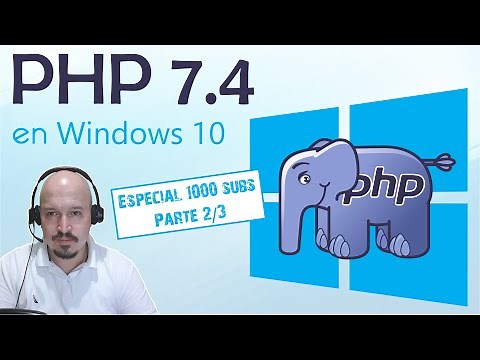 Instalar PHP manualmente en Windows 10