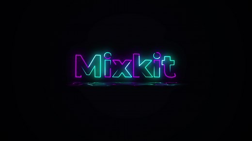 Neon Logo Reveal - Free After Effects Template | Mixkit