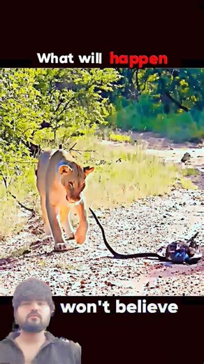 lion saves eagle#trending#animals#wildlife#youtubeshorts#lion#eagle
