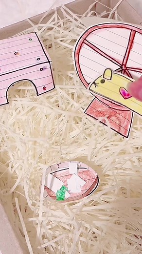 햄스터 종이 놀이: 종이로 만드는 햄스터 키우는 방법