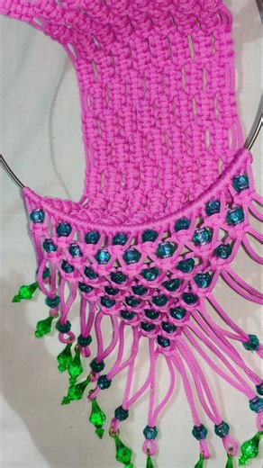 macrame teddy 🧸 holder #shorts